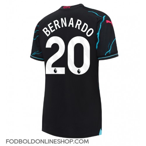 Manchester City Bernardo Silva #20 Tredjetrøje Dame 2023-24 Kortærmet